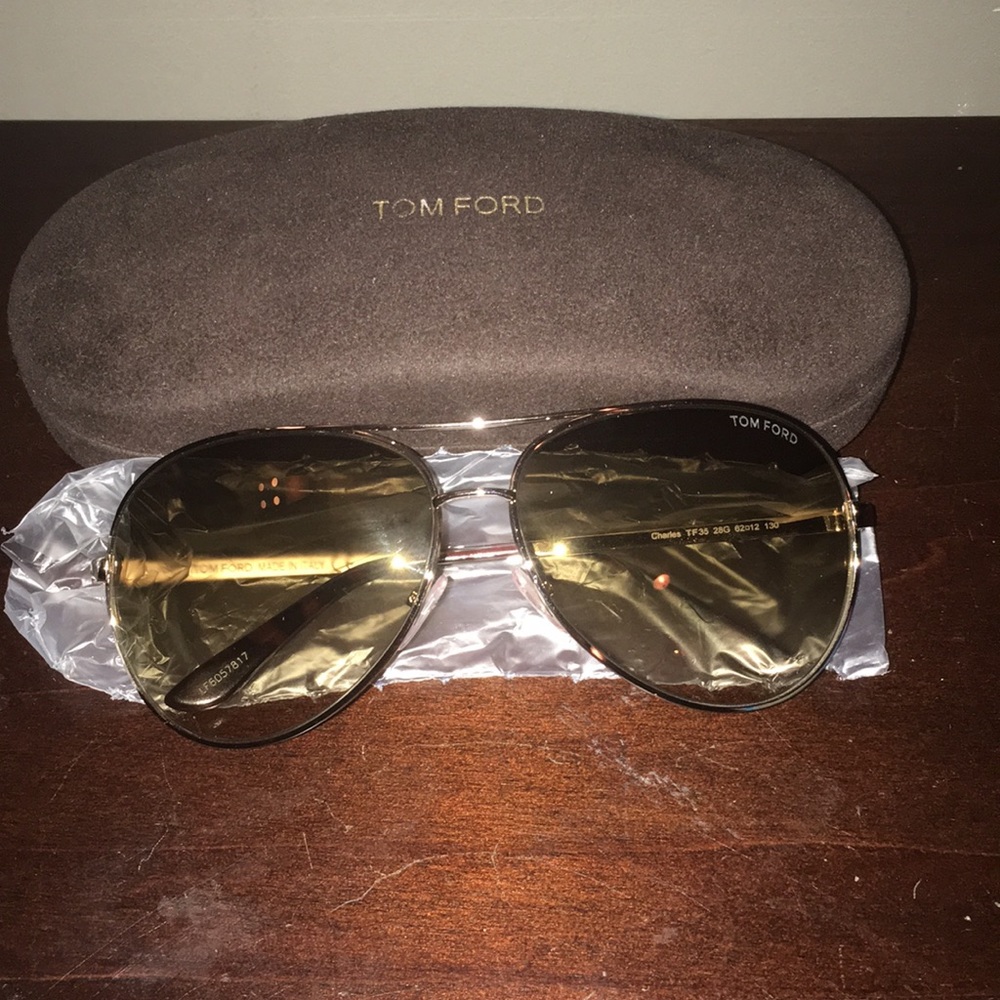 NWOT Tom Ford “Charles “sunglasses